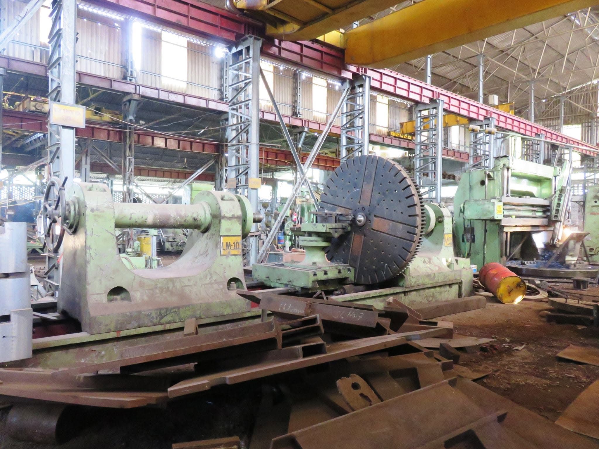 Agromec Engineers heavy machining workshop